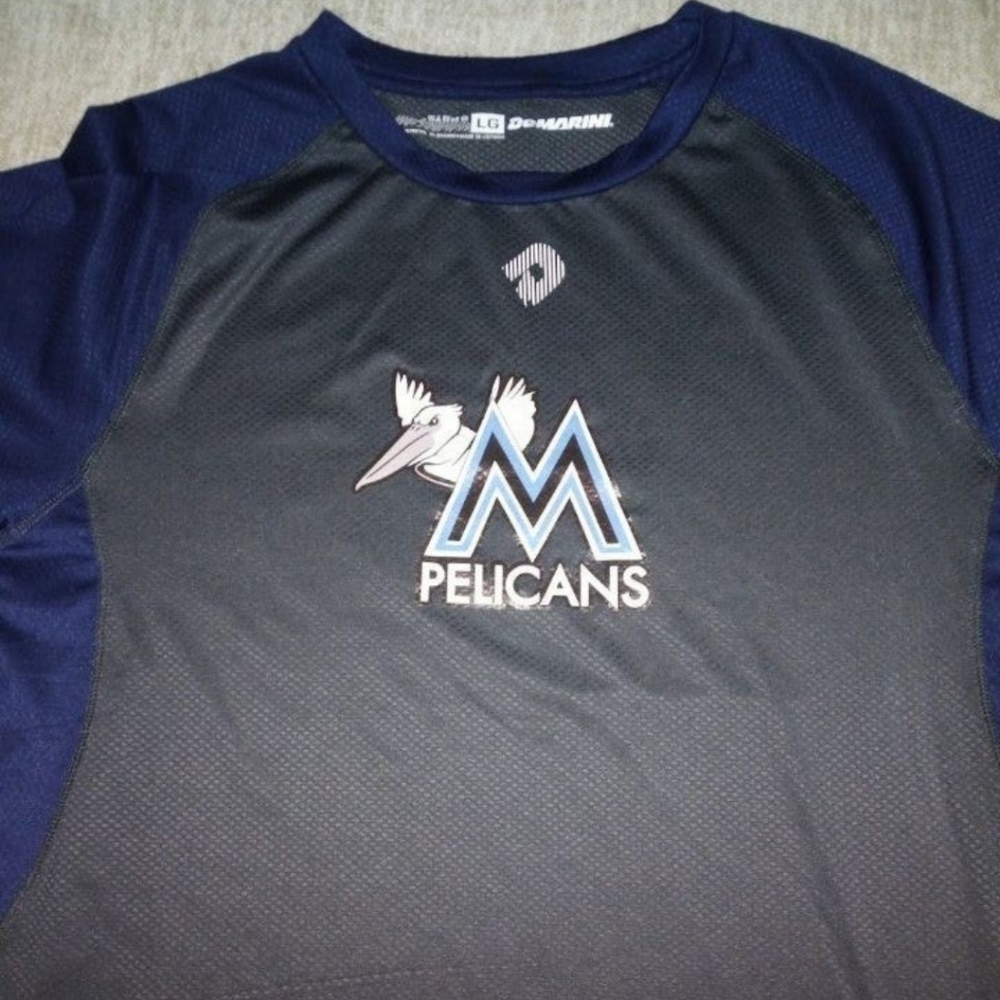 Myrtle Beach Pelicans Game Worn Practice Jersey